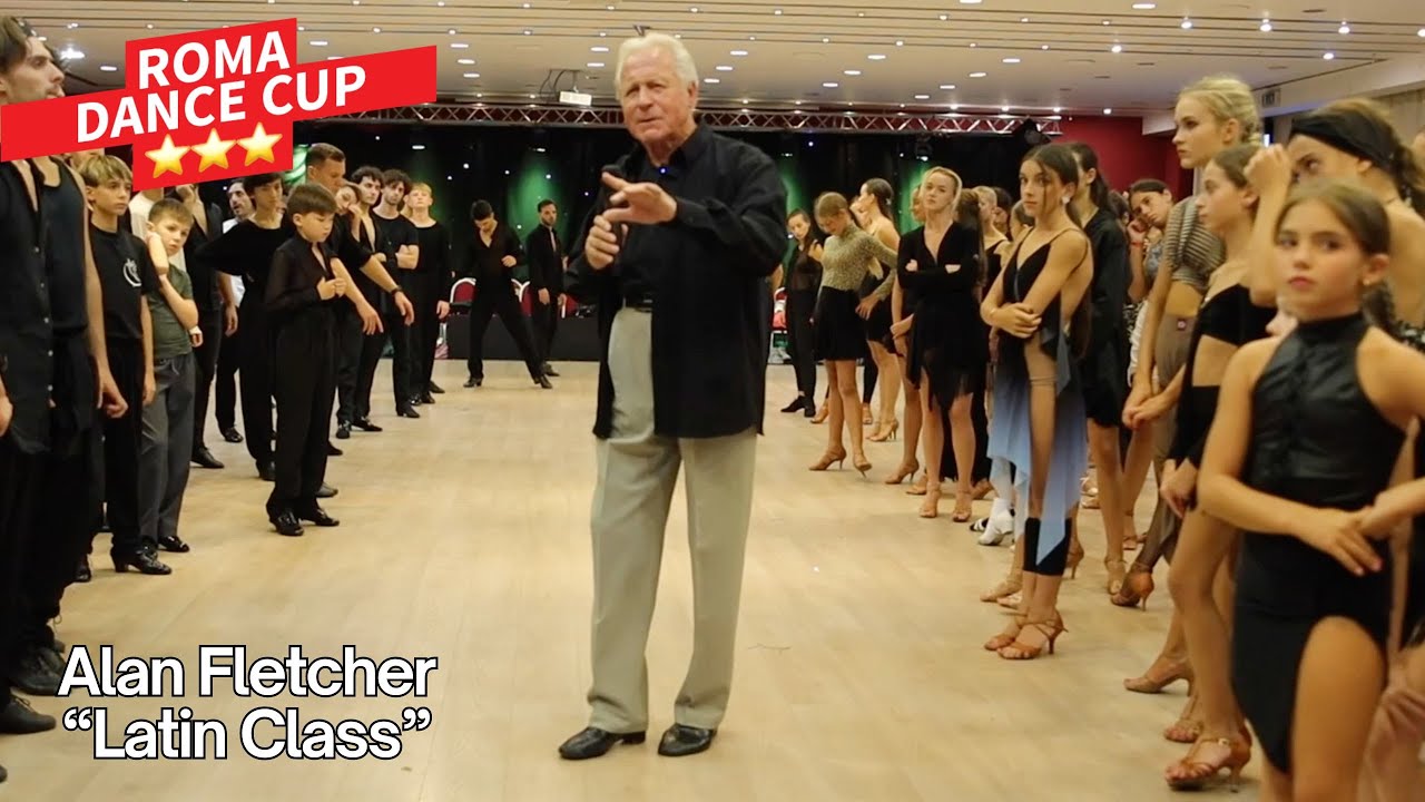 Alan Fletcher - Master Latin Ballroom | Roma Dance Cup - YouTube