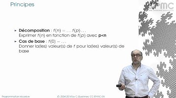 3/1 Récursion sur entiers naturels - MOOC Programmation récursive