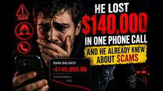 He Lost $140,000 in One Phone Call — And He Already Knew About Scams
