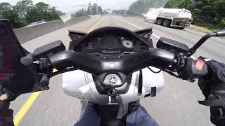 honda silverwing 600cc ABS. top speed on freeway