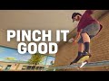 Pinch it good