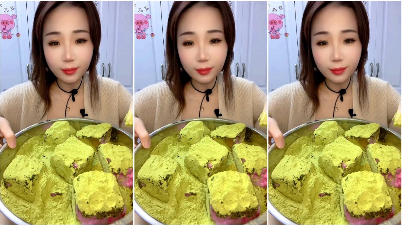 ASMR ICE EATING | MATCHA ICE EATING | RELAX VIDEO