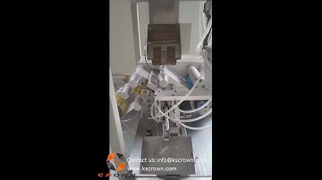 Fully automated toothpick flag labeling machine - Suzhou Crown