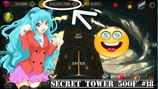 Secret Tower 500f #18 spending over 160 Million! screenshot 3