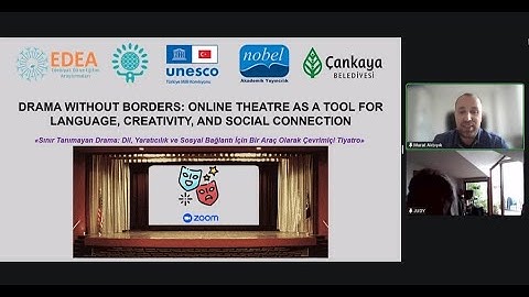 FLED Drama Team Presentation: "Drama without Borders", EDEA  Symposium, 09 November 2025