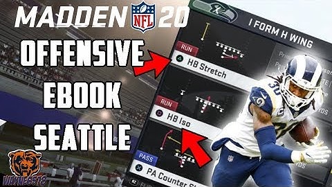 OFFENSIVE SCHEME MADDEN 20 - BEST STRETCH RUN MADDEN 20 - SEATTLE PLAYBOOK TOP PLAYS TO USE TO WIN!