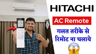 Hitachi AC Remote 2024⚡ Hitachi AC Remote Functions⚡ Hitachi Remote Control screenshot 2