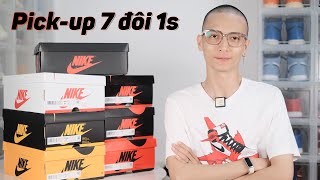 Top Pickup Tết #5 (Có GA) : Mở hộp 7 đôi giày Jordan 1, chia sẻ về việc mua Jordan 1