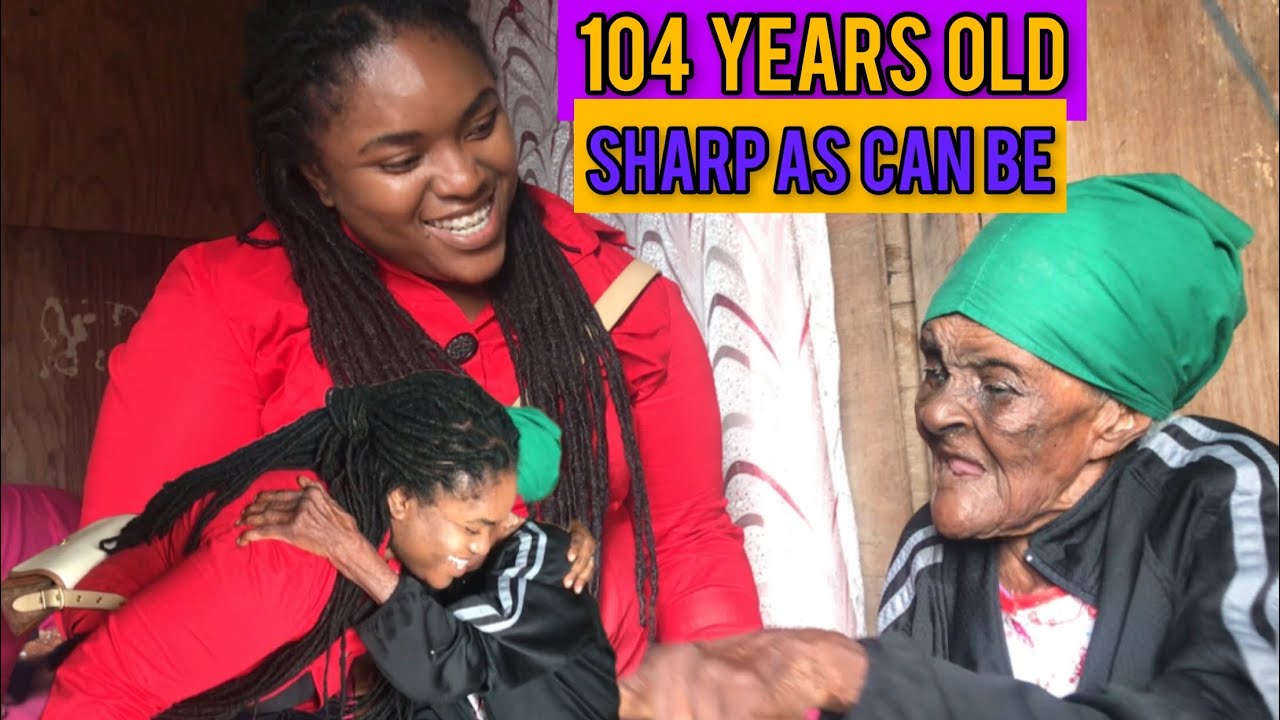 104 YEARS OLD WOMAN WITH A SHARP MOUTH / JAMAICAN 104 YEARS OLD GRANNY ...