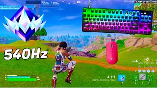 SteelSeries Apex Pro TKL ASMR 😴 Unreal Ranked 🏆 Satisfying Keyboard Fortnite 360 FPS 4K