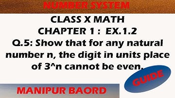NUMBER SYSTEM || CLASS X MATH EX.1.2 Q.NO.5 || MANIPUR BAORD || GPS MANIPUR