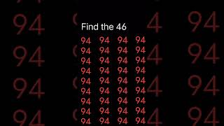 Find The 46 Number