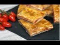 PIZZA PARIGINA CON PASTA SFOGLIA | PRONTA IN 5 MINUTI  RICETTA FACILE E VELOCE!