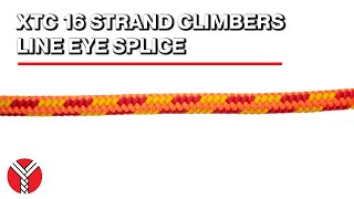 Yale Cordage Xtc16 Strand Climbers Line Eye Splice