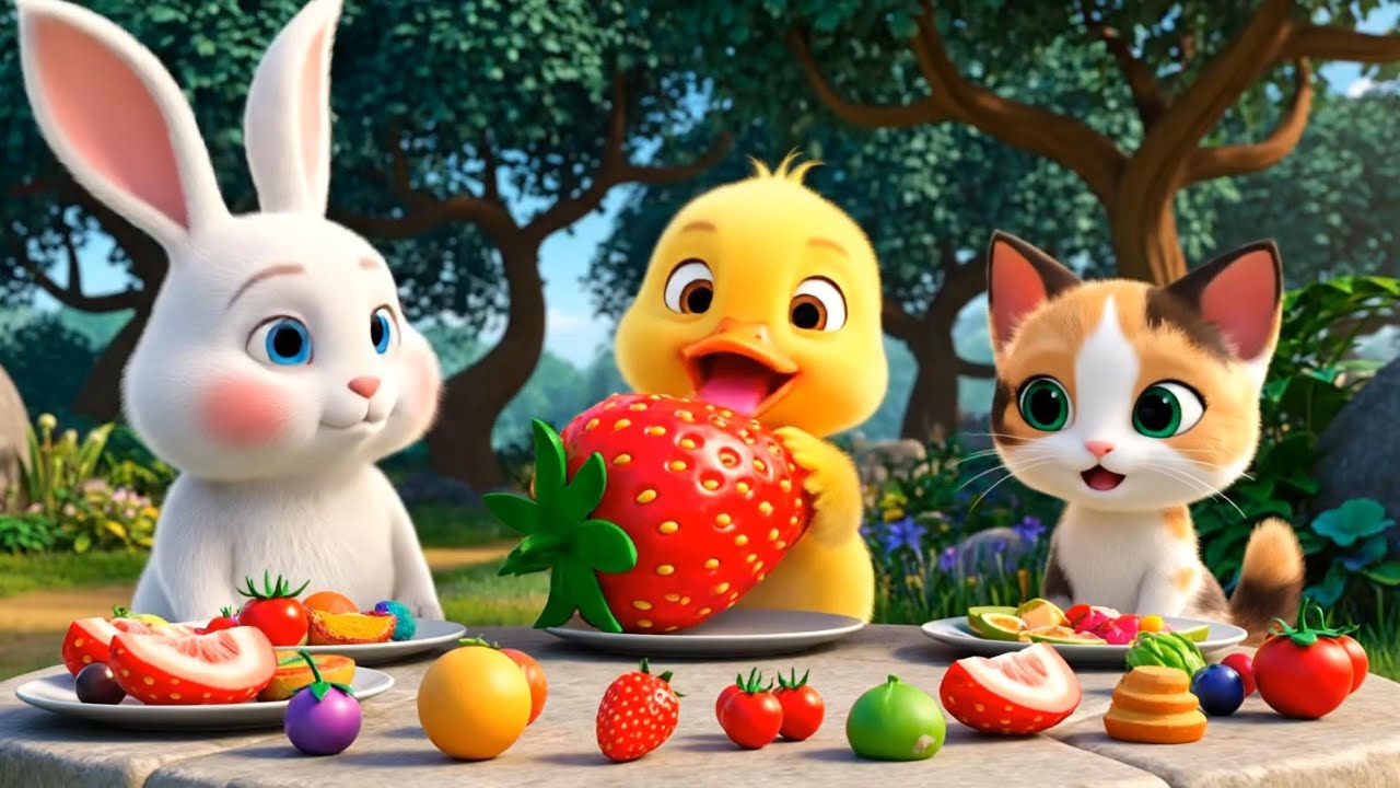 🐰🐤Roro, Dodo, and Kiki Explore the Magical Forest & The Power of Friendship