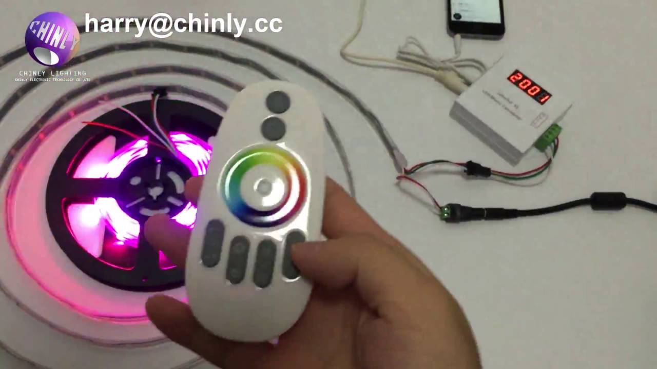 WS2812B STRIP MUSIC CONTROLLER KIT - YouTube