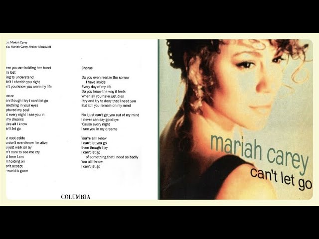 Mariah Carey - Can't Let Go [9-Tracks EP] (Dedicated to