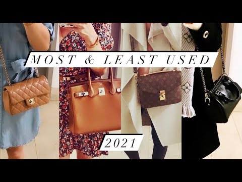 My 5 MOST USED bags - surprising results (and quite some Louis