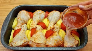 Delicious and quick! The most delicious recipe for chicken with potatoes! #220