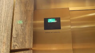 Elegant OTIS High-Rise Traction Elevators - Grand Pequot Tower at Foxwoods - Mashantucket, CT