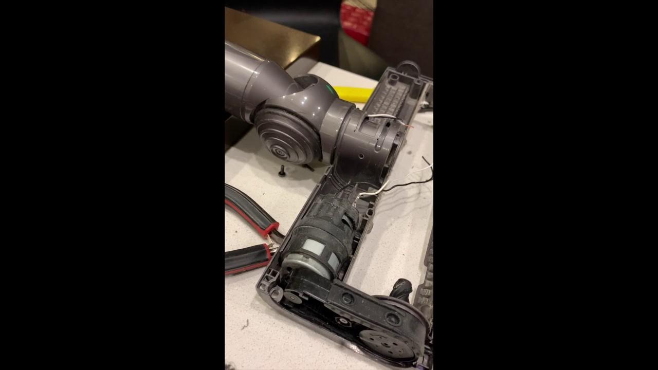 Dyson V6 brush head shorting out & the brush stops spinning. Save your