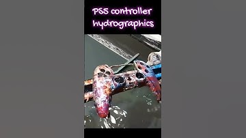 Dipping PS5 controller on custom film