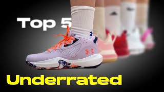 Top 5 Most Underrated Basketball Shoes in 2023