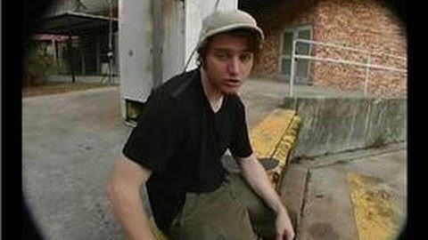 Skateboarding Tricks : How to Do a Frontside 180 Skateboard Trick Over a Drop