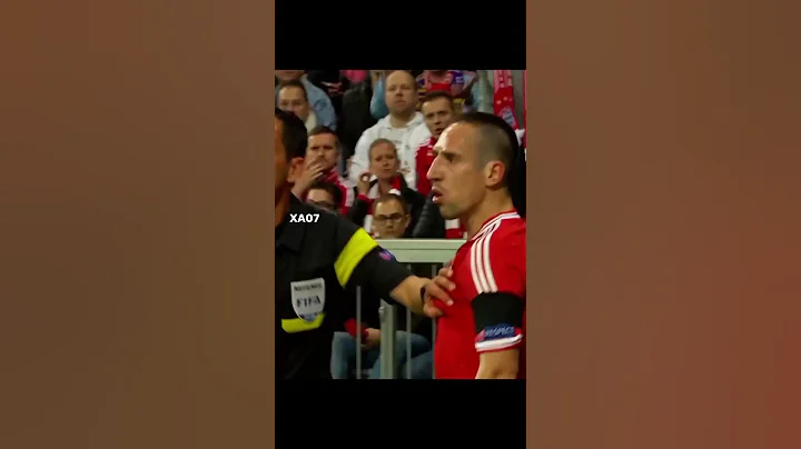 Ramos & Pepe Revenges Franck Ribery🥶☠️ #shorts #ronaldo #messi #shortsvideo