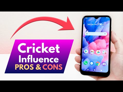 Cricket Influence - Pros and Cons! (Budget Smartphone)