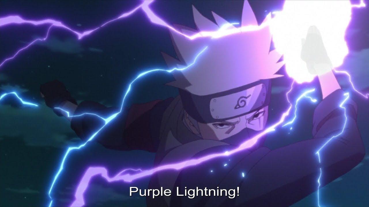 Kakashi   Purple Lightning 