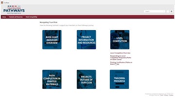 Responding to a Level Completion Request in Pathways