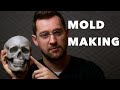 Mold making tutorial for life size skull