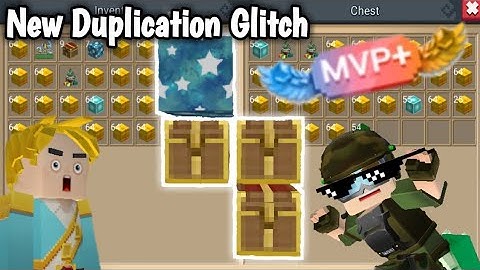 New Duplication Glitch 😱🤩✔️🤑🤑 No Clickbait V.2.11.2 Blockman Go Skyblock🎃🎃😲