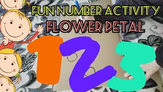 AKTIVITI MENGIRA DI RUMAH Jom Kira Kelopak Bunga l Counting Numbers for Preschoolers or Kindergarten