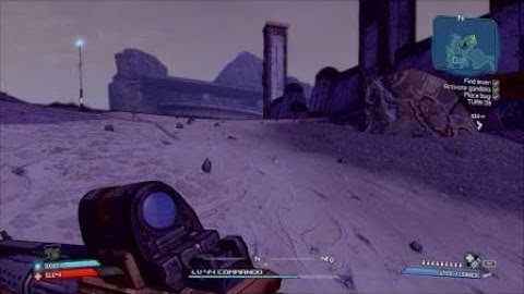 Borderlands 1 out of the map glitch