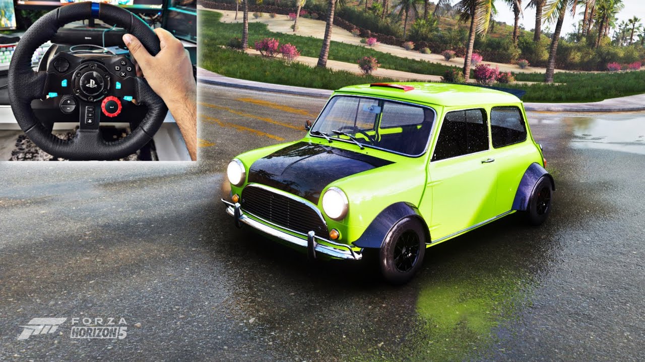 Mr. Bean Car 668HP | Mini Cooper S 1965 Forza Horizon 5 Logitech G29 Gameplay