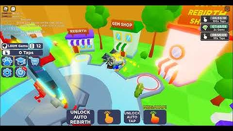 FASTEST WAY TO SUPER REBIRTH AS OF 2020 | Tapping Simulator