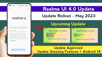 Realme UI 4.0 Stable Update & Trial Update in May 2023/Realme Android 14 Update/New Update Features