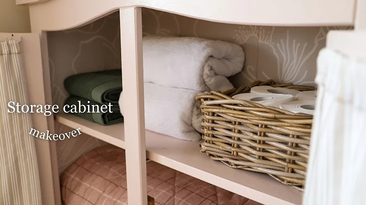Alternative storage idea, storage cabinet makeover