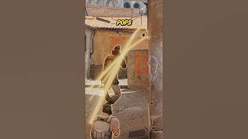 BANANA FLASH PEEK #shorts #cs2