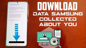 Samsung Galaxy S21 Ultra How to Download Your Personal Data that Samsung has Collected About you