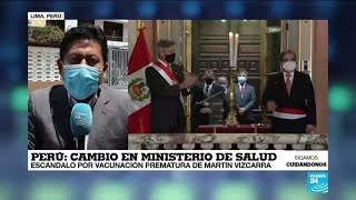 Informe desde Lima: Óscar Ugarte juramentó como nuevo ministro de salud de Perú