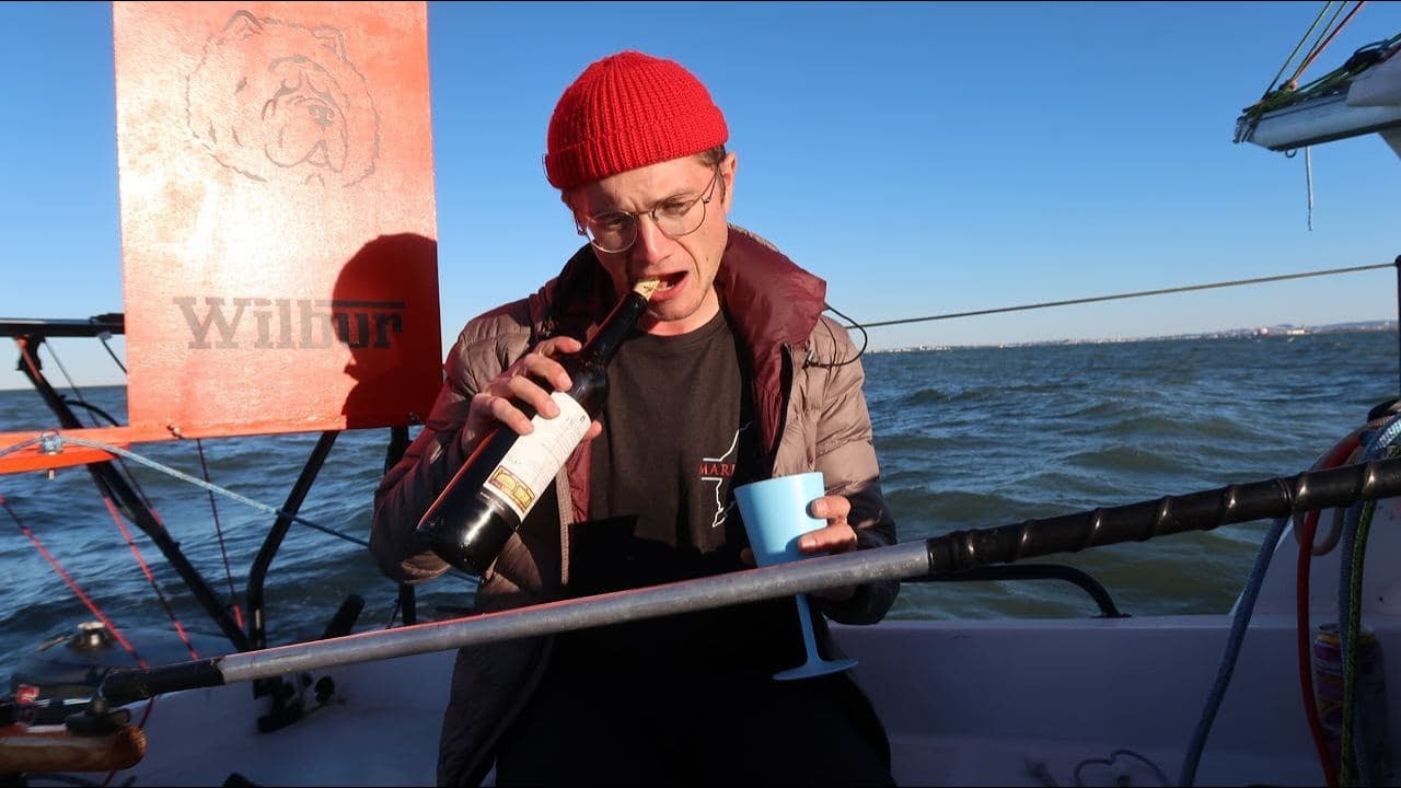 Samotny rejs z Sagres do Santa Cruz na 5 metrowym jachcie - Setką przez Atlantyk 2021 - Etap 1