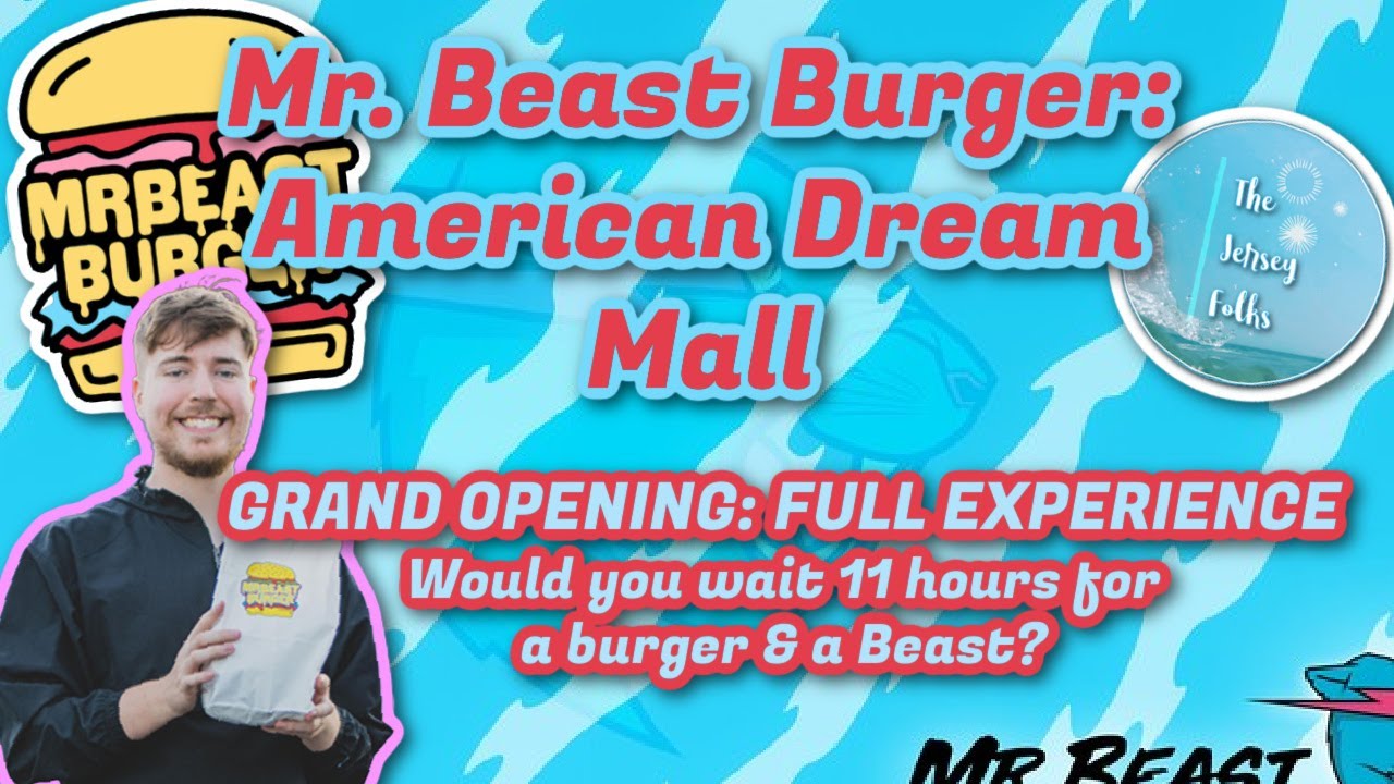 I tried the viral new MrBeast Burger, now served at N.J. mall, so you  didn't have to. Here's my review. 