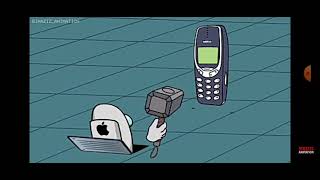 iphone ve Nokia komik Resimi