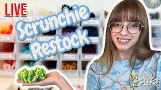 Scrunchie Restock Day! Packing Orders Live 7/19/25