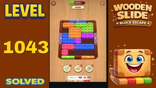 Wooden Slide – Level 1043 | Walkthrough