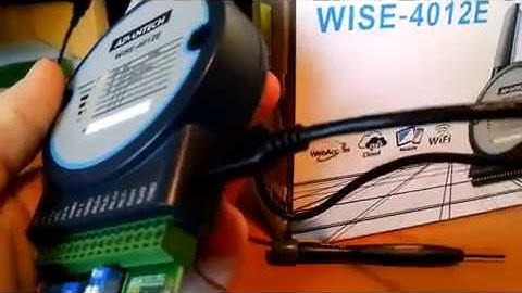 How to Get From a Sensor to the Cloud with Advantech’s WISE-4012E