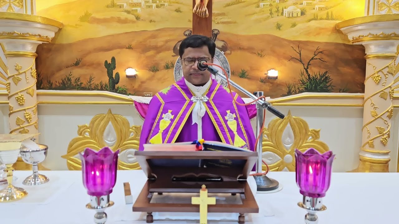 Holy  Mass  Wednesday   5.30 AM March  11  I  Syro  Malabar I Fr Bineesh Augustine  Malayalam